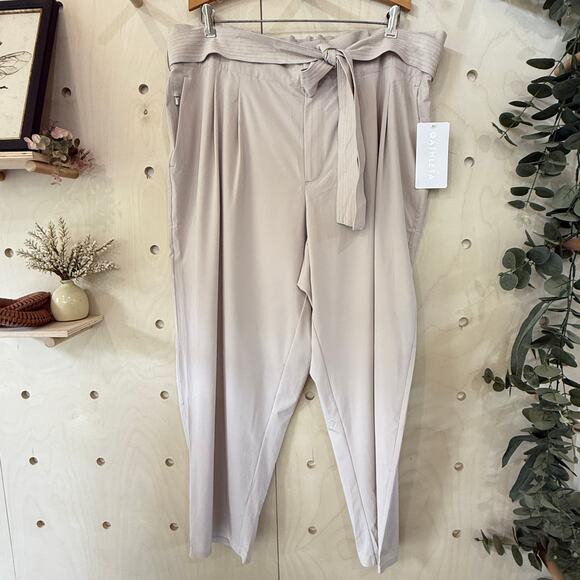 ATHLETA Skyline Pants II NEW Women's Plus Size 20 Abalone Grey Stretch NWT - Picture 12 of 12
